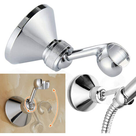 Accessoires, support de douchette en cuivre, réglage en hauteur à fourche, siège fixe, support de douchette en cuivre