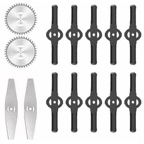 Accessoires Tondeuse à Gazon Lame Désherbeur Électrique Scie Manche Télescopique Léger pour Jardin et Allée
