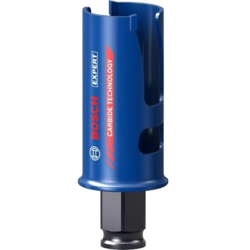 Bosch - accessori 1x Sega de Expert Materiale da costruzione (per legno tenero, ø 30 mm, Trapano a percussione rotante)