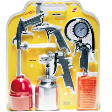 ACCESSORI ARIA COMPRESSA IN KIT 5 PZ MAURER