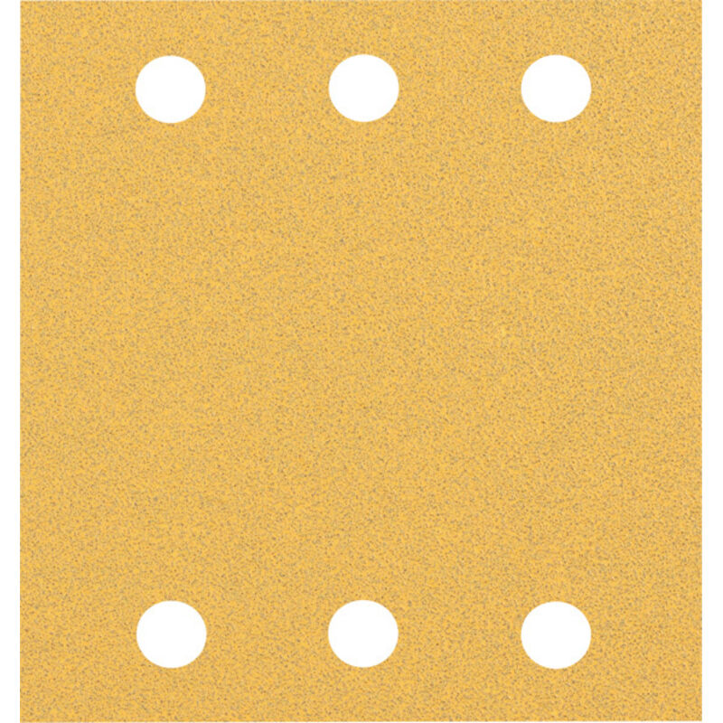 Carta abrasiva EXPERT C470, 115 x 107 mm, K 80, 50 pezzi