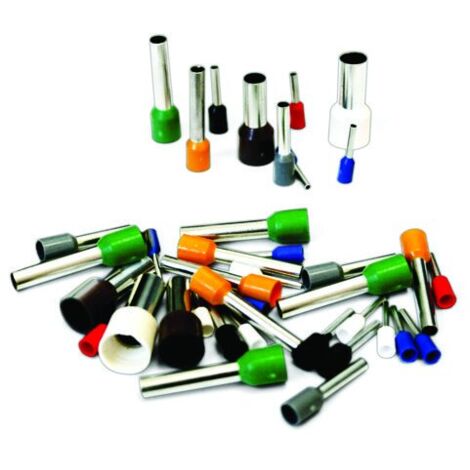 Accessori di connessione electro-dh rame stagnato isolato 100 pz