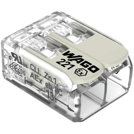 Accessori di connessione WAGO 221-682 certificato Ex 6 mm²