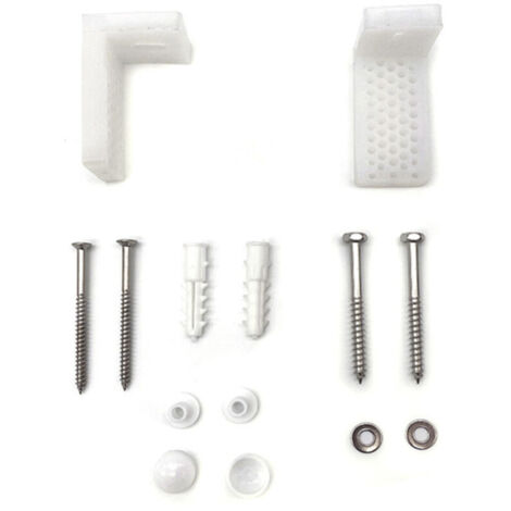 Accessori di fissaggio per WC KZQ, viti di fissaggio per WC, kit di fissaggio per pavimento WC, viti di fissaggio per sedile WC, set di viti di fissaggio per sedile WC