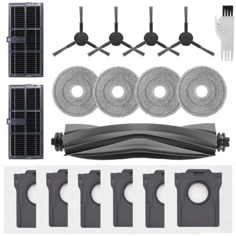 Accessori di ricambio per gli aspirapolvere robot Dreame L10s Pro Ultra Heat, L10s Ultra Gen 2, X30 Ultra, L40 Ultra AE e Mova E30 Ultra