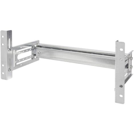 Accessori digitus supporto guida DIN 4u 178x483x223 nero