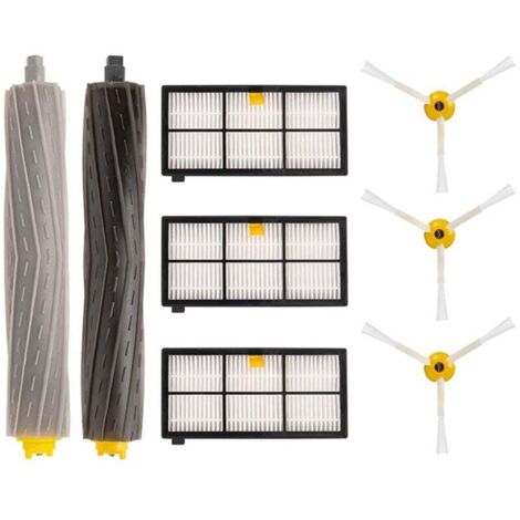 Accessori e ricambi per iRobot Roomba 800 805 860 861 865 866 870 871 871 876 880 885 886 890 890 895 896 900 960 966 980, kit filtro spazzola di ricambio per robot aspirapolvere