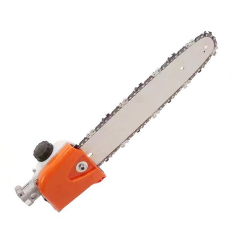FITAGS Accessori generali per tosaerba multifunzione Gruppo testa sega per rami alti Sega da abbattimento per connettore trimmer Stihl HT serie KM 73-130 Scatola ingranaggi 26 mm, 9