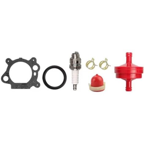 Accessori motore ad alte prestazioni per una falciatura efficiente: per carburatore Briggs & Stratton 491588s con filtro dell'aria e guarnizioni per una facile manutenzione