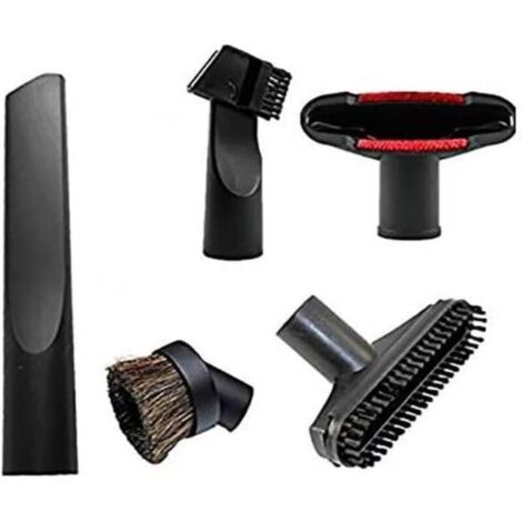Accessori per aspirapolvere: attacchi per aspirapolvere da 32 mm (1-1/4") o 35 mm (1-3/8"), bocchetta a spazzola, bocchetta per fessure, per tubi flessibili standard