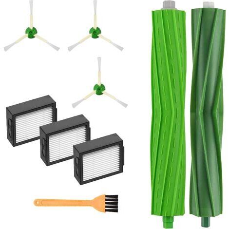 Accessori per aspirapolvere: Set di spazzole, compatibile con iRobot Roomba modelli E5, E6, E7, i7, i7+, i8, i8+, j7, j7+, i6, i6+, i4, i4+, i3, i3+, Set di filtri filtri e spazzole di sostituzione pe