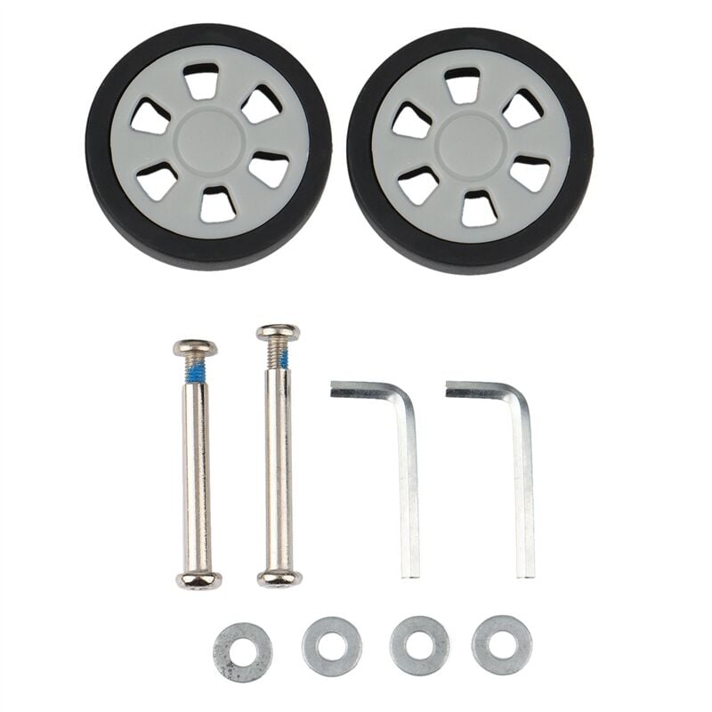 Image of Tlily - Accessori per Bagagli Ruote Puleggia Aereo Mute Riparazione Parti Resistenti All'Usura 55X12Mm