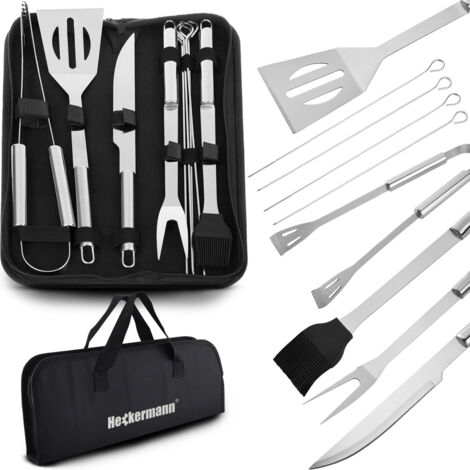 Accessori per barbecue Heckermann IN-BBQ9 - 9 pezzi