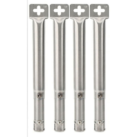 Accessori per bruciatori universali da 30,8 a 45 cm per FirePlus, Fire Mountain, Proficook, Barbecook, Tepro, Campingaz, Char-Broil, Cosmo Grill, parte di ricambio per bruciatore tubolare in acciaio i