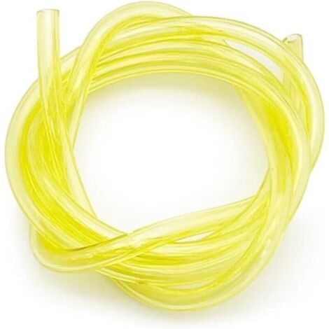 Accessori per decespugliatore a benzina, tubo flessibile, diametro interno 3,3 mm, diametro esterno 5,5 mm (giallo)