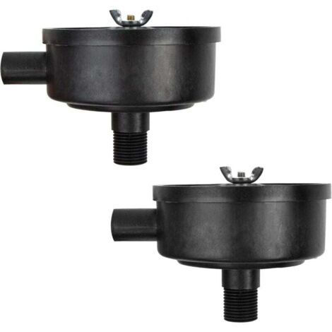 Accessori per filtri silenziatori per compressori d'aria, filtri silenziatori per compressori d'aria con filettatura maschio da 1/2" e 20 mm, alloggiamento in plastica, per caldaie con compressori d'a