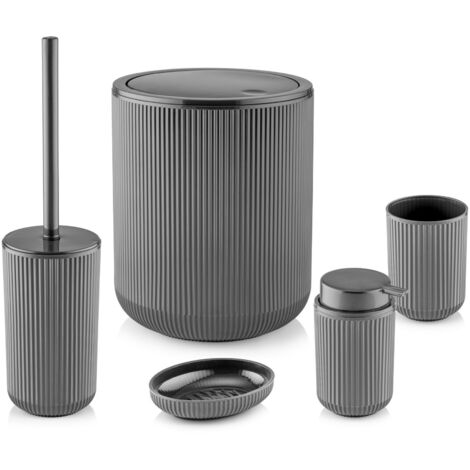 Accessori per il bagno Set Antracite