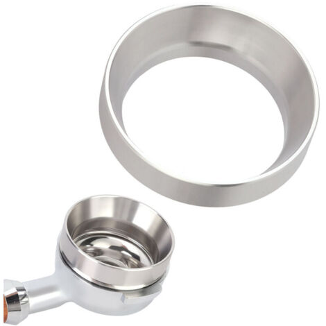 Accessori per macchine da caffè Ulisem, anello dosatore magnetico universale in lega di alluminio argento da 58 mm