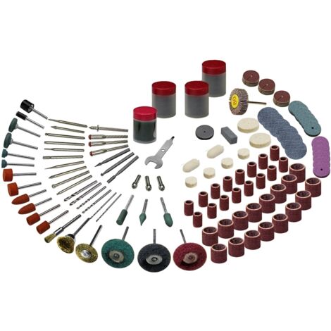Accessori per miniutensile rotativo/minitrapano tipo Dremel set 300 pz Hoteche
