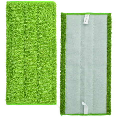 Accessori per mocio piatto Swiffer, set da 4 pezzi con testina di ricambio in microfibra.