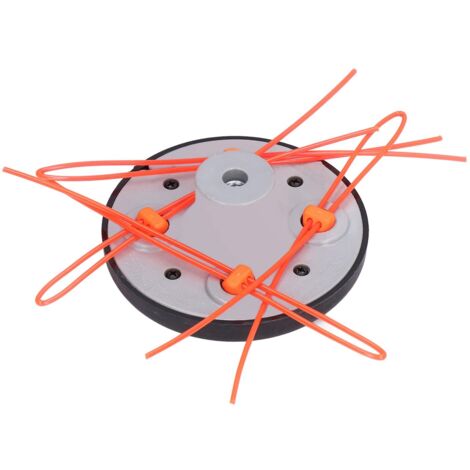 Accessori per prato da giardino, testina universale in plastica resistente all'usura