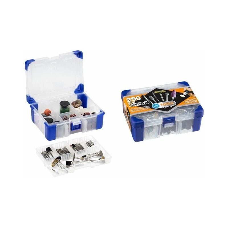 Image of Kit 290 mini accessori universali per trapano modellismo di precisione - Pg Tools