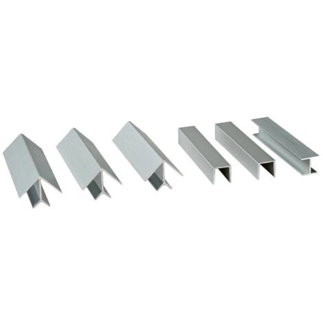 ACCESSORI ZOCCOLI MILLERIGHE 150MM ALLUMINIO