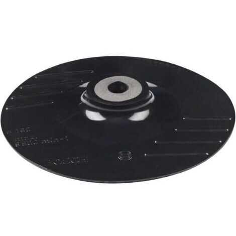 Accessories 2609256257 Plaque de ponçage pour coupe-angle avec pince de 125 mm