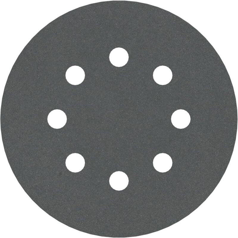 Accessories Disque Abrasif pour Ponceuses Orbitales, 400 Grain, 125mm, Lot de 50 Noir