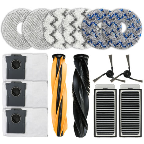 Accessories for Dreame X50, including replacement side brushes/mops for the X50 PRO/S40/X40 enhanced robot vacuums, in sets.