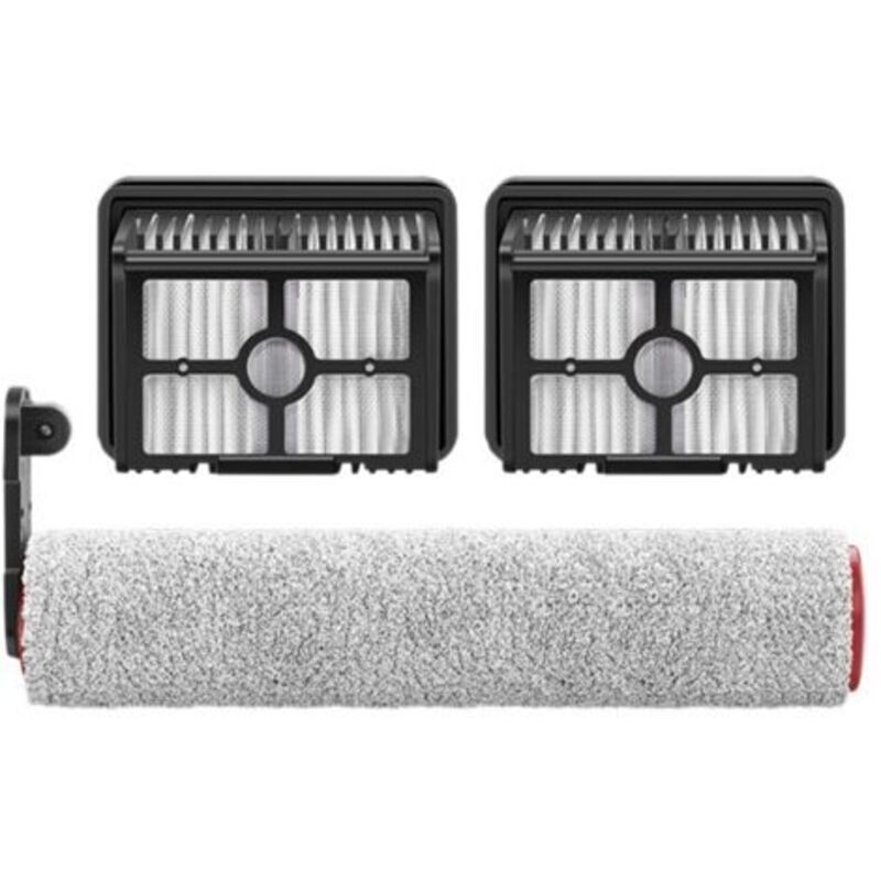 Accessories for H12PRO Plus/M13Beta Dual Spare Parts for Wet and Dry Vacuum Cleaner, 1 Rotating Brush + 2 Filters.