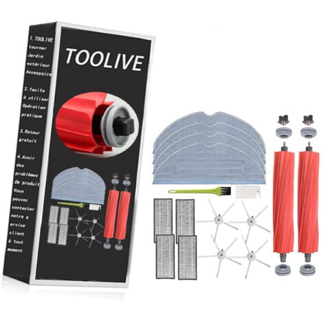 DECKON Accessories for Xiaomi Roborock S8 S7 S7+ S7 Max S7 Maxv S70 S75 T7 T7S T7 Plus T7S Plus Robot Vacuum Cleaner, Replacement Parts