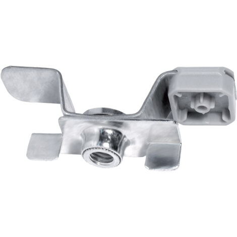 Accessorio chiodabile con dado ATV M8 e aletta per asta filettata - Confezione da 50 - CELO - 9TV8
