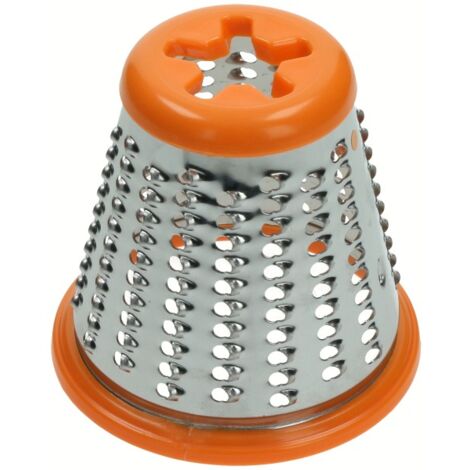 Accessorio cucina Seb cono grattugia fine colore arancione