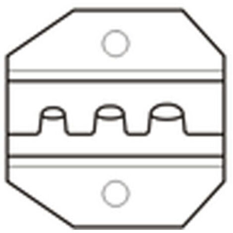 Accessorio di crimpatura electro dh capacità cavi 0,4 a 3,3 mm²