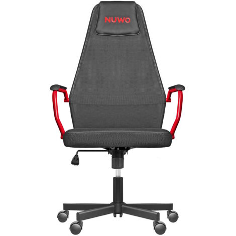 Accessorio gaming Nuwo Nuwo Sedia Grid, Rosso E Nero GC24HF.GRR.001