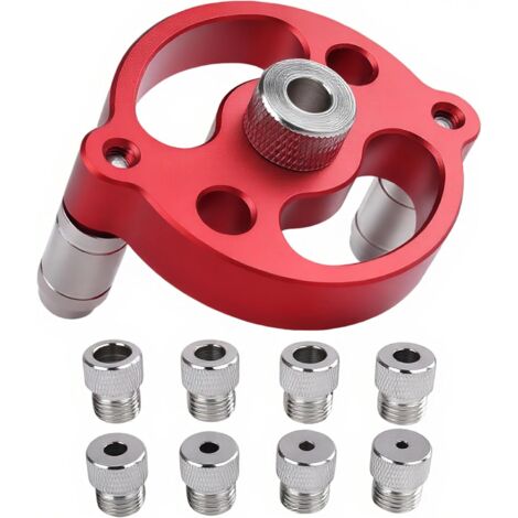 Accessorio mandrino verticale per trapano, comprensivo di otto punte da trapano da 3 a 10 mm.