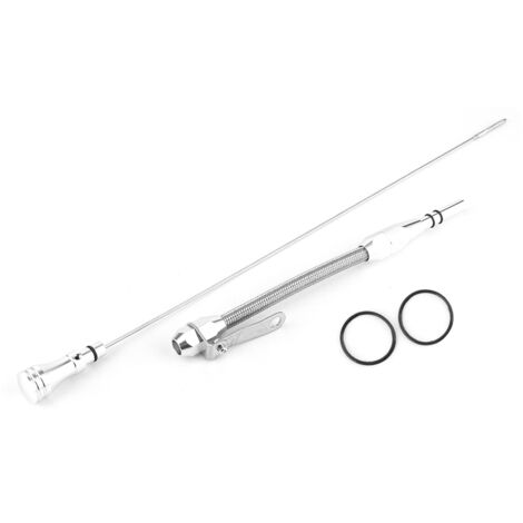 Accessorio per astina di livello olio motore flessibile in acciaio inossidabile adatto per Ford 260 289 302 SB