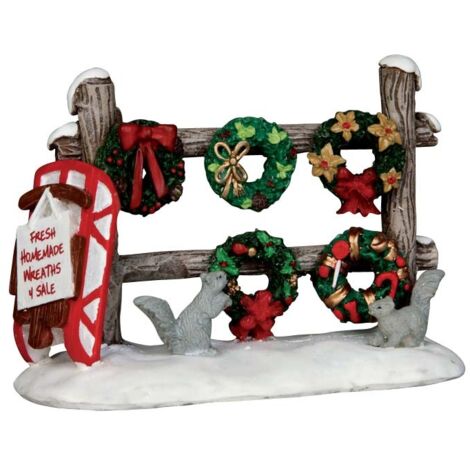 Accessorio per villaggio di Natale "Ghirlande di Natale in saldo"