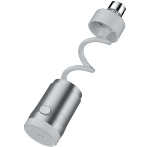 Accessorio spruzzatore per rubinetto da cucina, rubinetto da cucina anti-schizzo, doccetta girevole a 360° per lavello, doccia pressurizzata e prolunga portatile per rubinetto da cucina a risparmio id