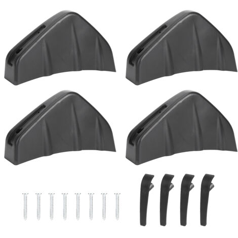 Accessorio universale per auto, diffusore per paraurti posteriore per auto, 4 pezzi