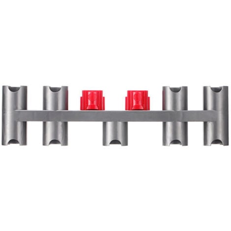 LINGHHANG Accessory Holder for V11 V10 V8 V7 V15 SV10 SV11, Wall Mount Organizer for Dyson Stick Vacuum Cleaner with 9 Storage Sockets
