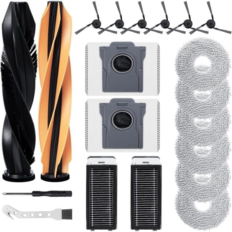 Accessory kit for DREAME Matrix10 Ultra / L40s Pro Ultra / X50 Ultra Complete / X50 Master / L50 Pro Ultra robot vacuum cleaners, for Mova V50 Ultra