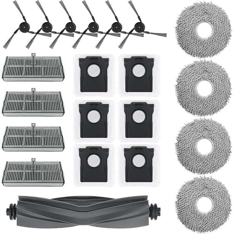 Accessory kit for Dreame X40 Ultra Complete / L40 Ultra, 21 spare parts for the Dreame X40 Ultra robot vacuum cleaner with 1 box