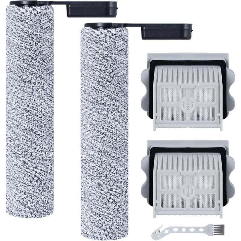 Accessory kit for Roborock Flexi/Flexi Pro wet and dry vacuum cleaner with suction power attachments, 2 brush rolls, 2 HEPA filters and 1 cleaning