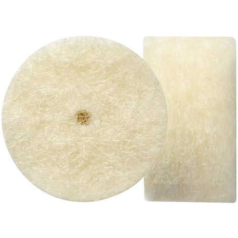 6 Pezzi Kit Lucidatura Auto, 125 mm Tamponi Lucidatura Auto, Tamponi Per Lucidatura, Tamponi Lucidatura in Lana, Disco per Lucidatura Auto, Lucidatura Pad Lana, per Lucidare, Levigare, Ceretta Auto