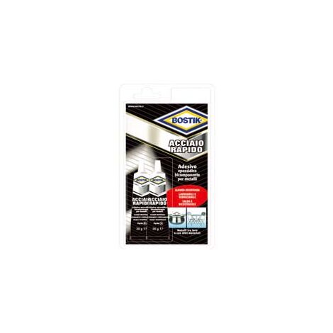 ACCIAIO RAPIDO- - gr.30 - 3 blister BOSTIK