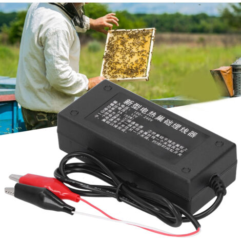 Accionamiento eléctrico para colmena, 100–240 V, plástico, 309 g, 12 x 5,3 x 3,5 cm, 5 A/60 W, fácil de acoplar y resistente al calor, caja de colmena