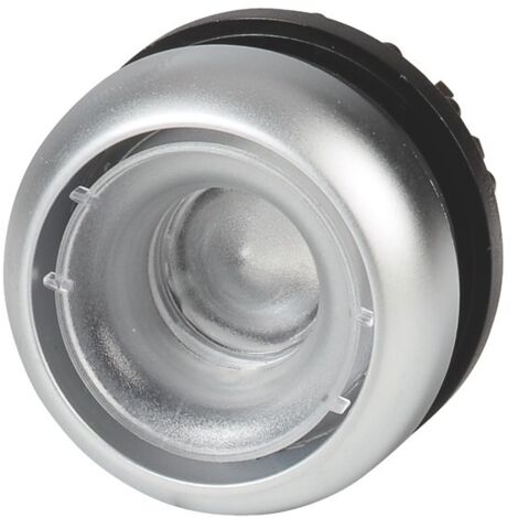 Accionamiento M22-DL-X, botón plano iluminado con retorno por resorte