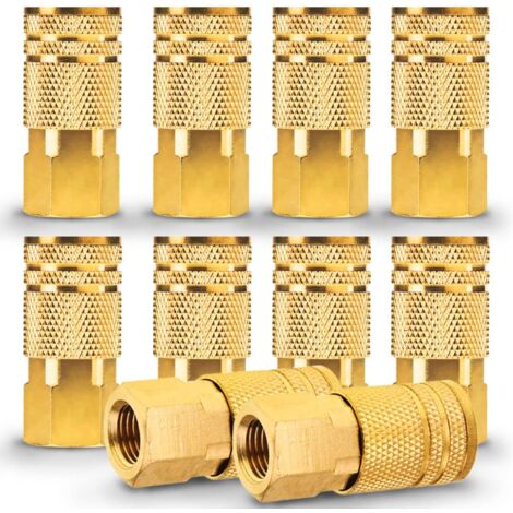 Distributore Aria Compressa 4 Vie - Attacco Rapido Filettatura NPT 1/4 Pollice